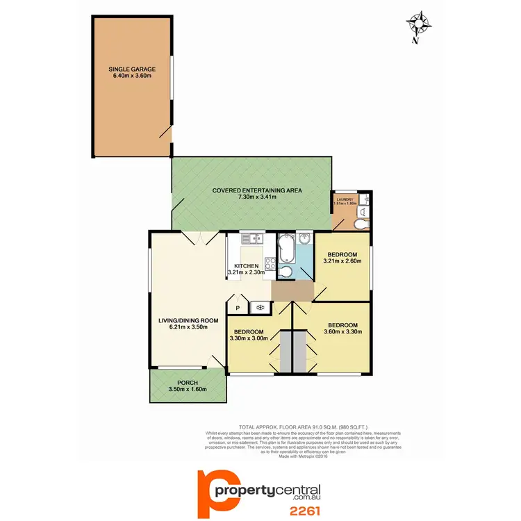 Floorplan of Homely house listing, 28 Gladys Avenue, Berkeley Vale NSW 2261