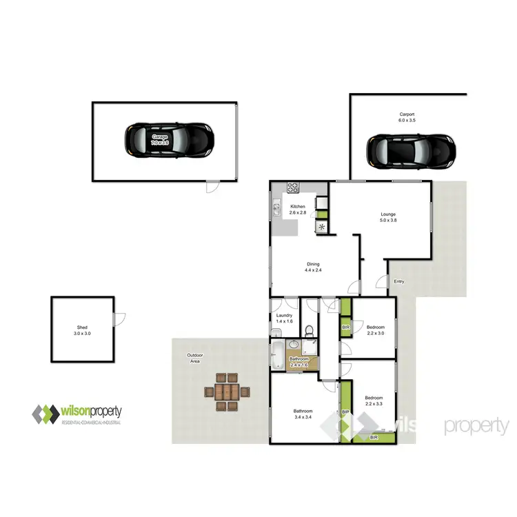 Floorplan of Homely house listing, 48 Morgan Drive, Traralgon VIC 3844
