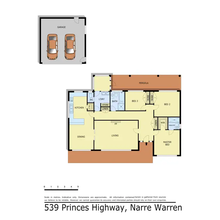 Floorplan of Homely house listing, 539 Princes Highway, Narre Warren VIC 3805