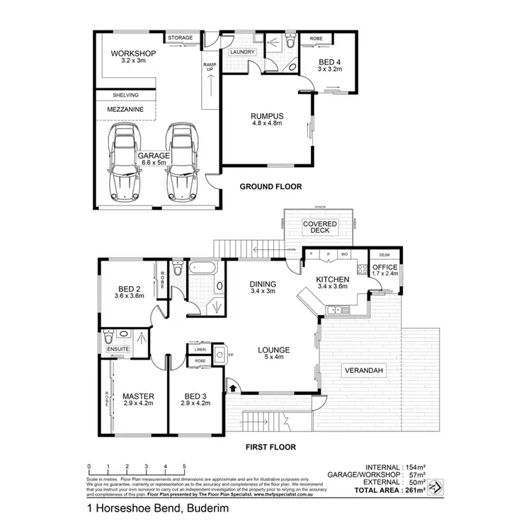Floorplan of Homely house listing, 1 to 5 Horseshoe Bend, Buderim QLD 4556