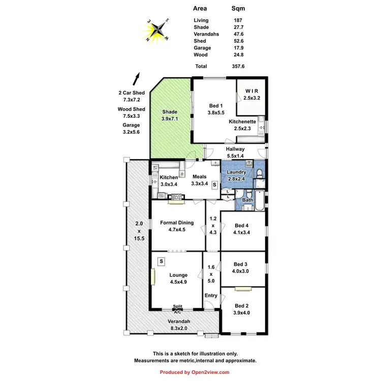 Floorplan of Homely house listing, Address available on request