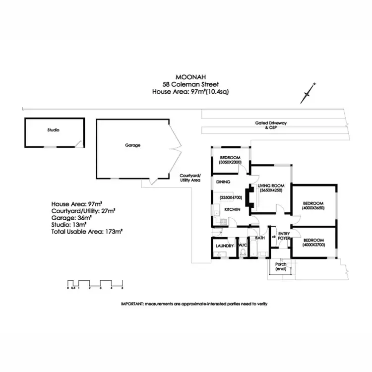 Floorplan of Homely house listing, 58 Coleman Street, Moonah TAS 7009