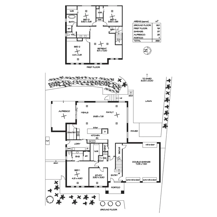 Floorplan of Homely house listing, 24 Kurralta Drive, Burnside SA 5066
