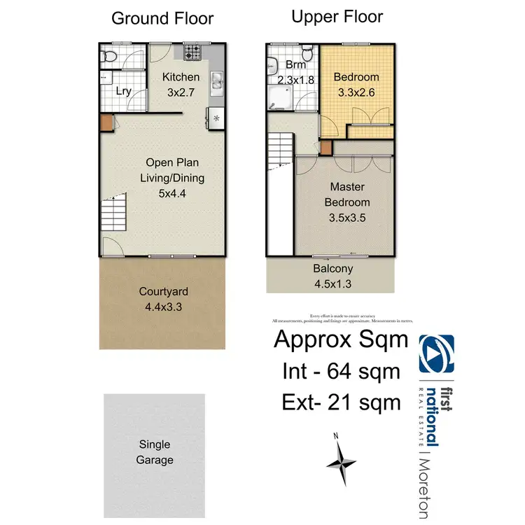 Floorplan of Homely apartment listing, 4/18 Ella Street, Redcliffe QLD 4020