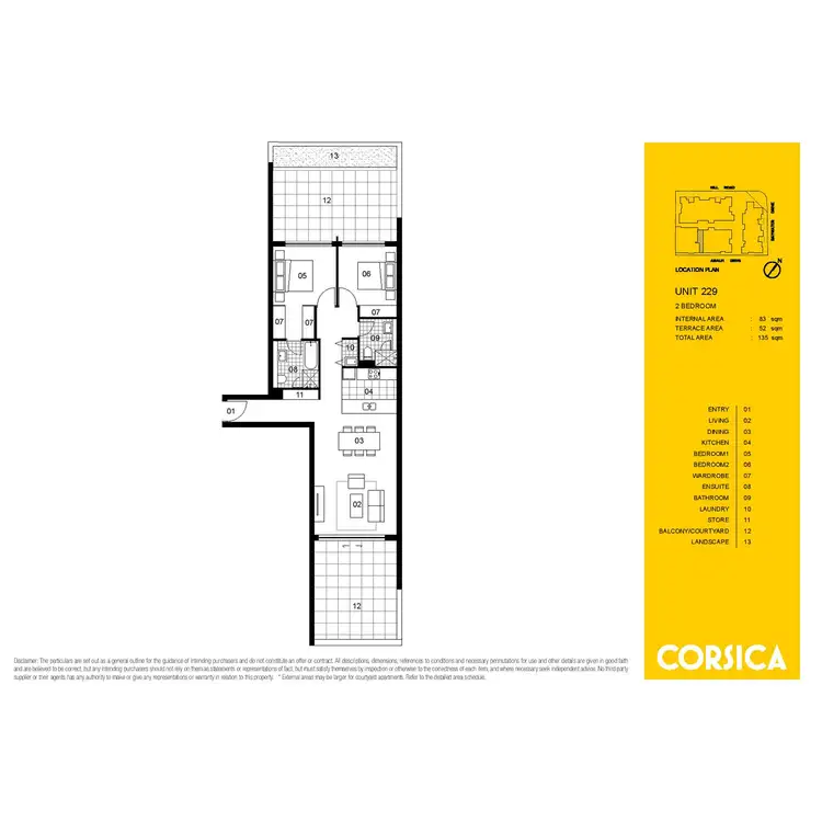 Floorplan of Homely apartment listing, 229/43 Amalfi Drive, Wentworth Point NSW 2127