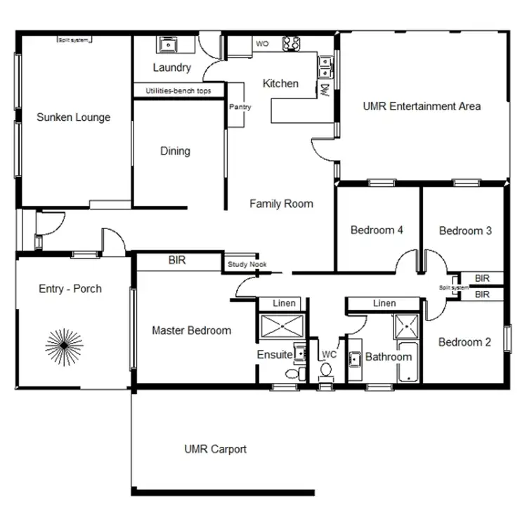 Floorplan of Homely house listing, 33 Shirley Street, Port Augusta West SA 5700