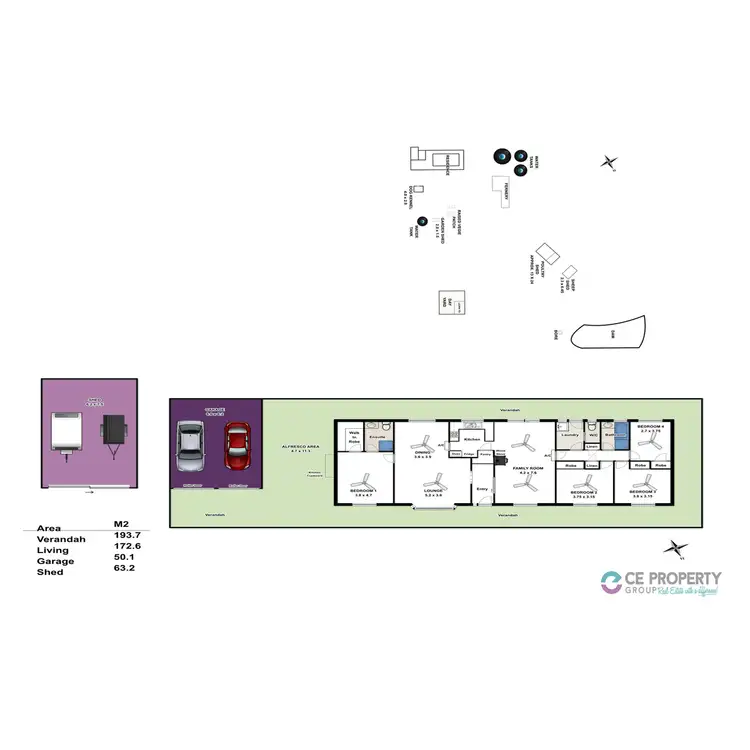 Floorplan of Homely rural property listing, 151 Woolshed Road, Kersbrook SA 5231