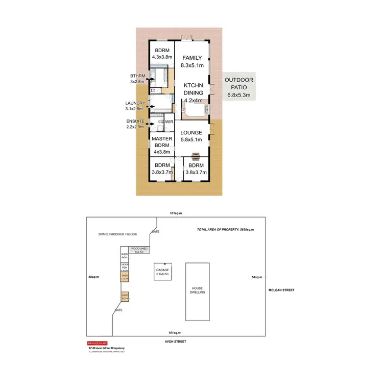 Floorplan of Homely house listing, 67-69 Avon Street, Briagolong VIC 3860