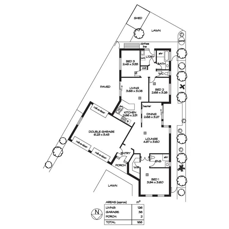 Floorplan of Homely house listing, 14 St Annes Court, Wynn Vale SA 5127