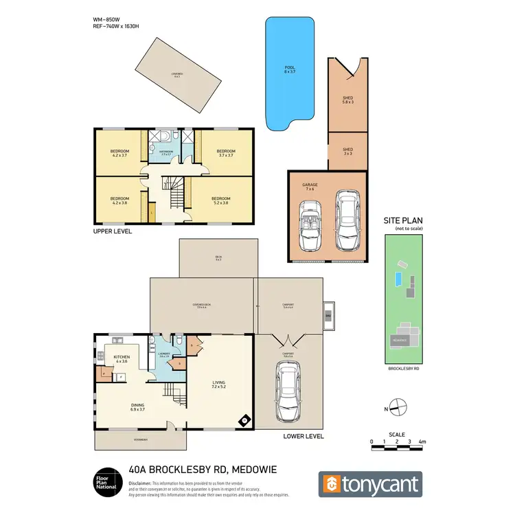 Floorplan of Homely house listing, 40A Brocklesby Road, Medowie NSW 2318