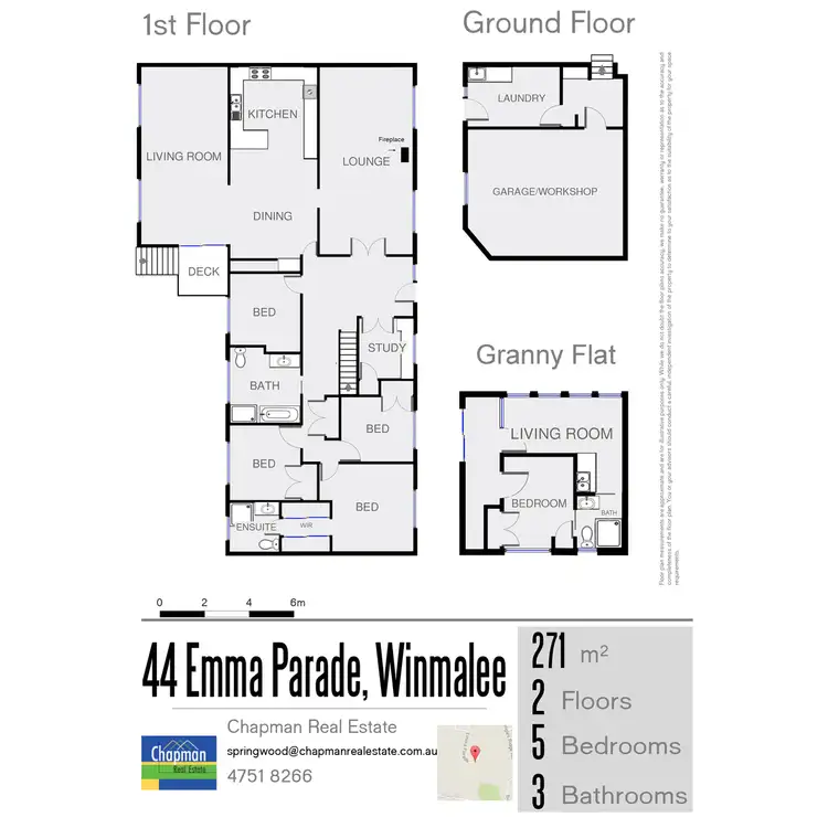 Floorplan of Homely house listing, 44 Emma Parade, Winmalee NSW 2777