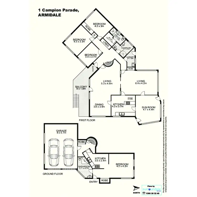 Floorplan of Homely house listing, 1 Campion Parade, Armidale NSW 2350