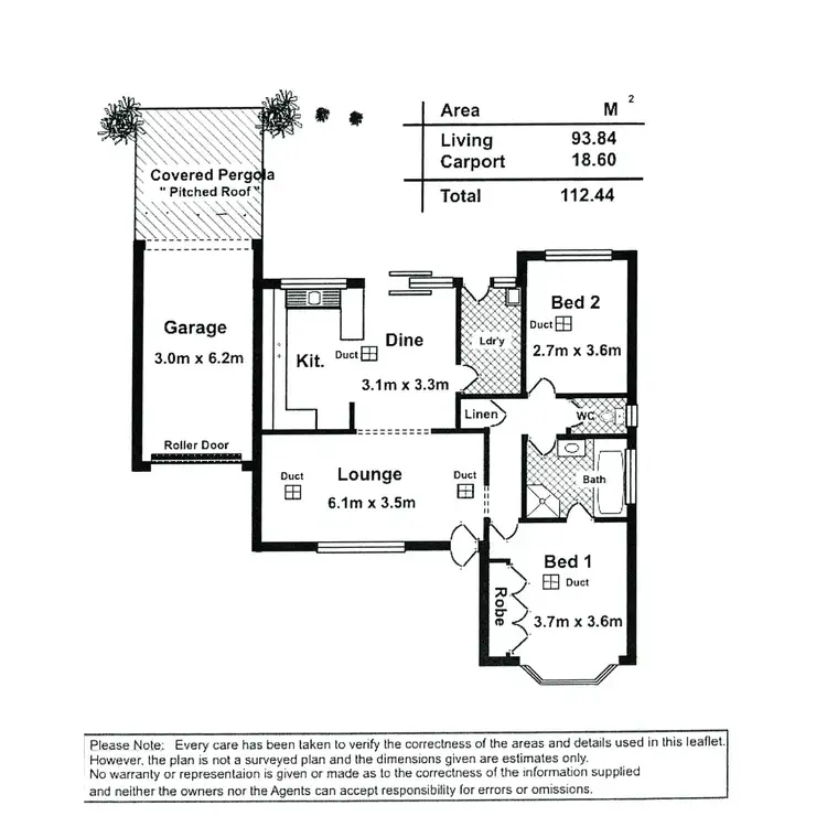 Floorplan of Homely house listing, 2/26 Grundy Terrace, Christies Beach SA 5165