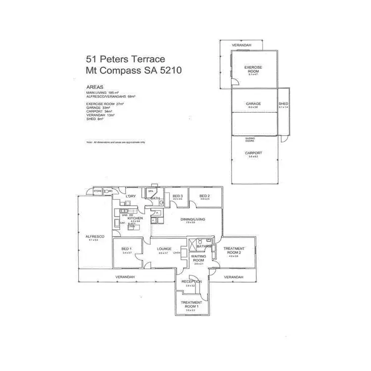 Floorplan of Homely house listing, 51 Peters Terrace, Mount Compass SA 5210
