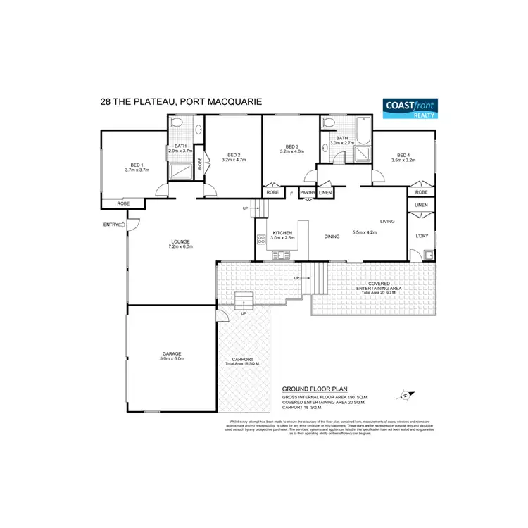 Floorplan of Homely house listing, 28 The Plateau, Port Macquarie NSW 2444