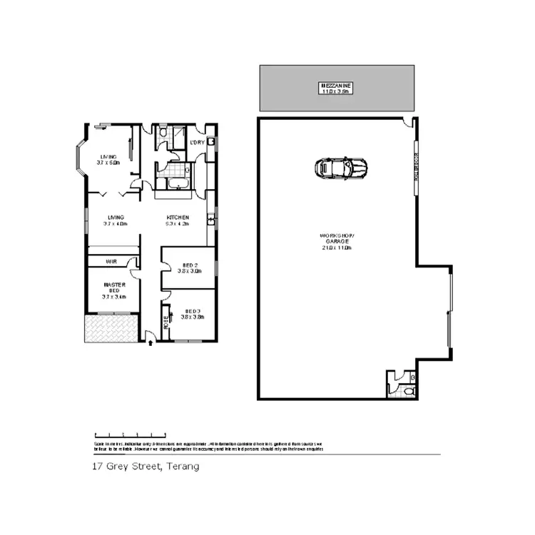 Floorplan of Homely house listing, 17 Grey Street, Terang VIC 3264
