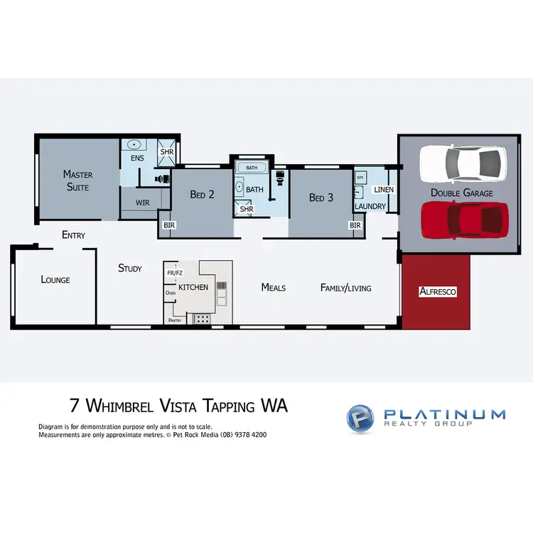 Floorplan of Homely house listing, 7 Whimbrel Vista, Tapping WA 6065