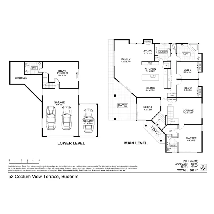 Floorplan of Homely house listing, 53 Coolum View Terrace, Buderim QLD 4556
