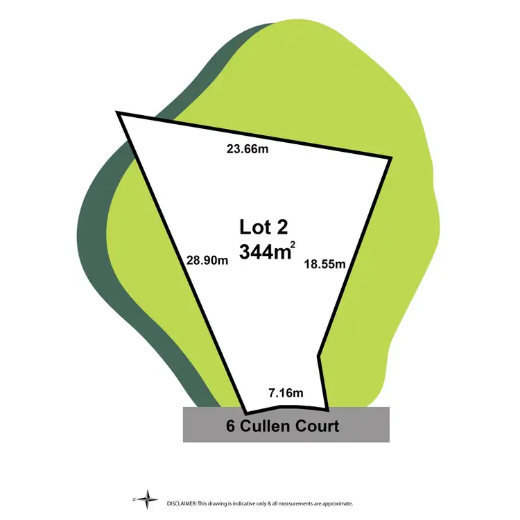 Floorplan of Homely land listing, LOT 2, 6 Cullen Court, Torquay VIC 3228