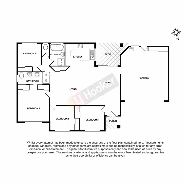 Floorplan of Homely townhouse listing, 18/139 Pinelands Road, Sunnybank Hills QLD 4109