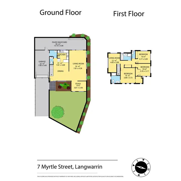 Floorplan of Homely house listing, 7a Myrtle Street, Langwarrin VIC 3910