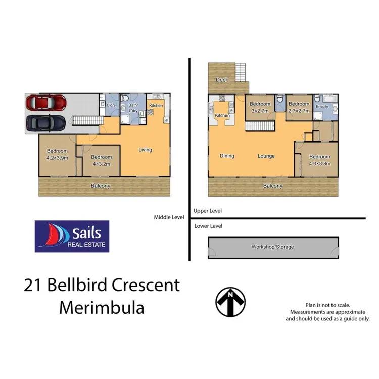 Floorplan of Homely house listing, 21 Bellbird Crescent, Merimbula NSW 2548