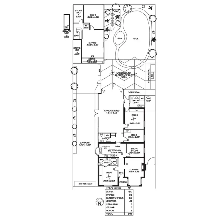 Floorplan of Homely house listing, 17 King Street, Glandore SA 5037