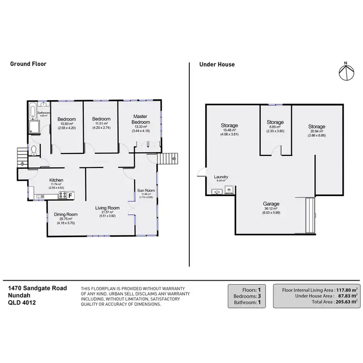 Floorplan of Homely house listing, 1470 Sandgate Road, Nundah QLD 4012