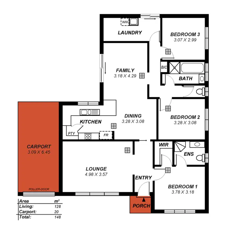 Floorplan of Homely house listing, 2 Compton Street, Salisbury North SA 5108
