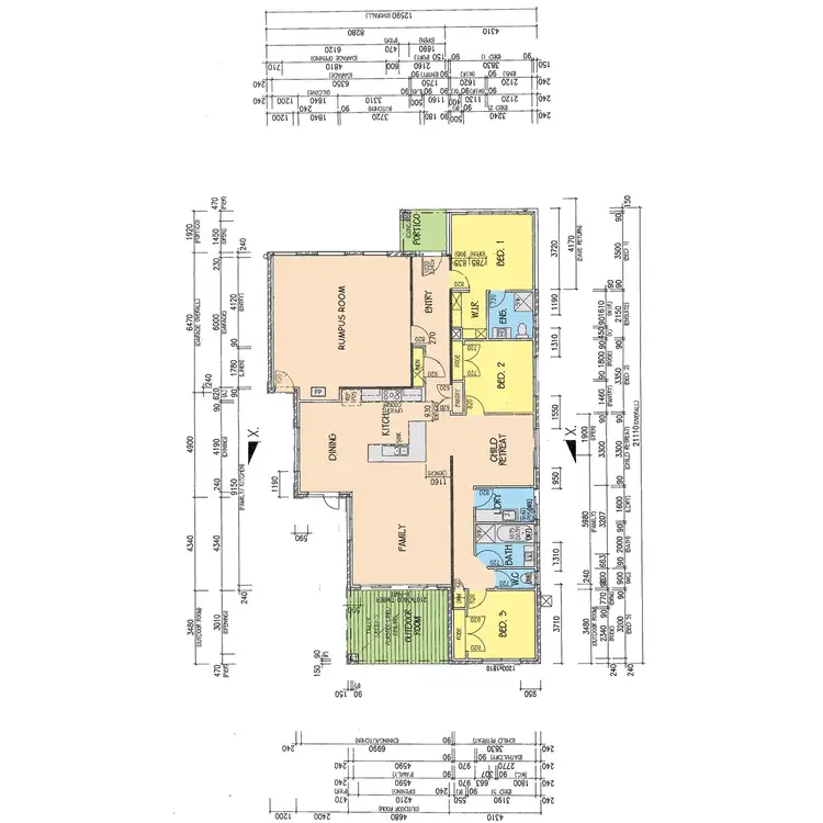 Floorplan of Homely house listing, 55 William Court, Longford VIC 3851