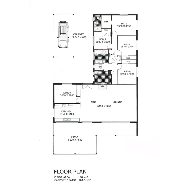 Floorplan of Homely rural property listing, 250 Tyalgum Ridge Road, Tyalgum NSW 2484