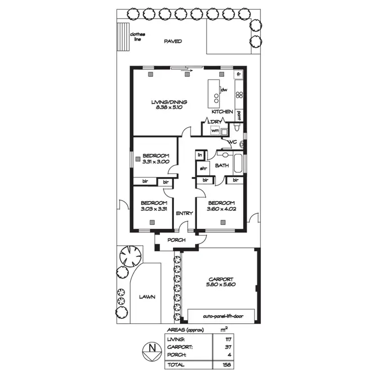Floorplan of Homely house listing, 12/9 Eurilpa Avenue, Everard Park SA 5035