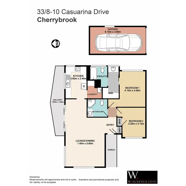 Floorplan of Homely retirement listing, 33/8-10 Casuarina Drive, Cherrybrook NSW 2126
