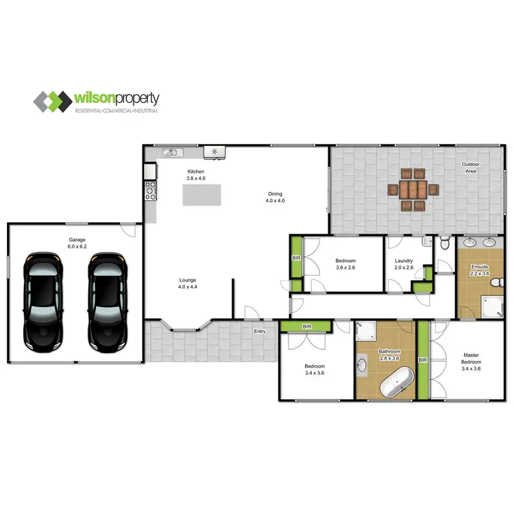 Floorplan of Homely house listing, 11 Sunset Place, Traralgon VIC 3844