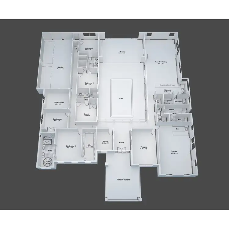 Floorplan of Homely house listing, 47 Franklin Road, Wanneroo WA 6065