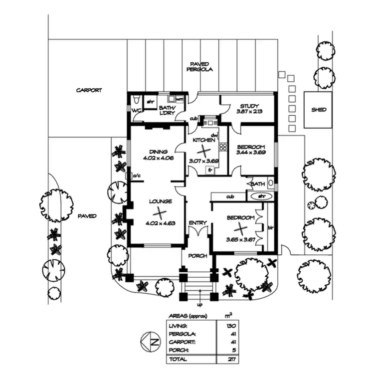 Floorplan of Homely house listing, 570 Portrush Road, Glen Osmond SA 5064