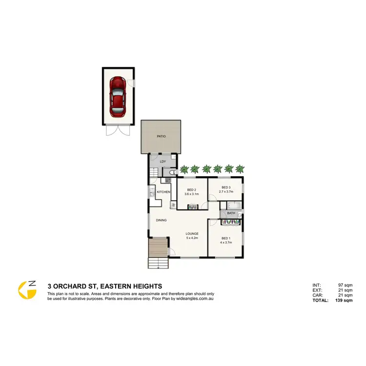 Floorplan of Homely house listing, 3 Orchard Street, Eastern Heights QLD 4305