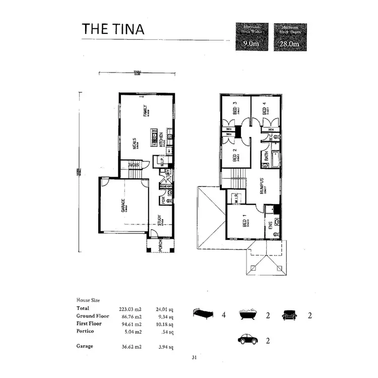 Floorplan of Homely house listing, Lot 16 H&L Package, Keysborough VIC 3173