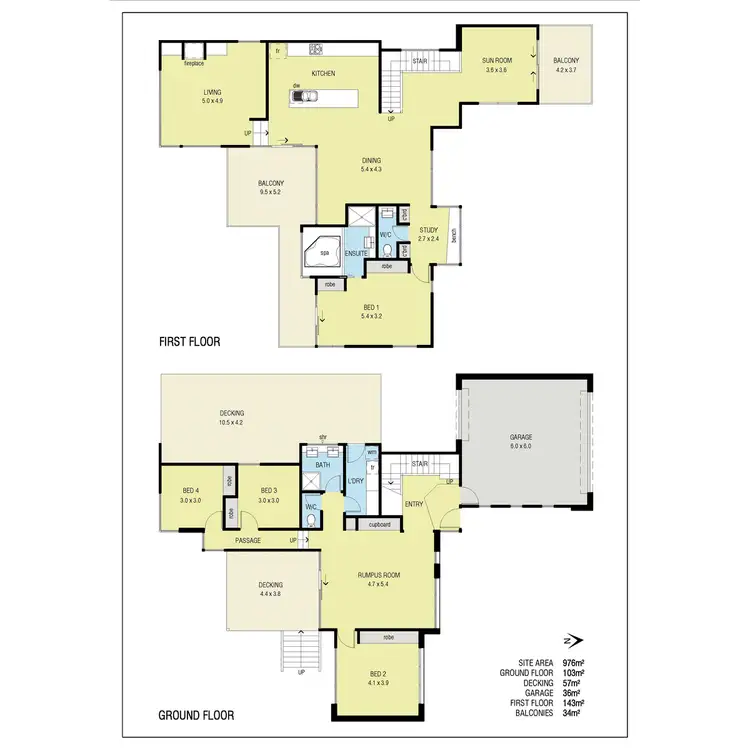 Floorplan of Homely house listing, 8 Lune Court, Torquay VIC 3228