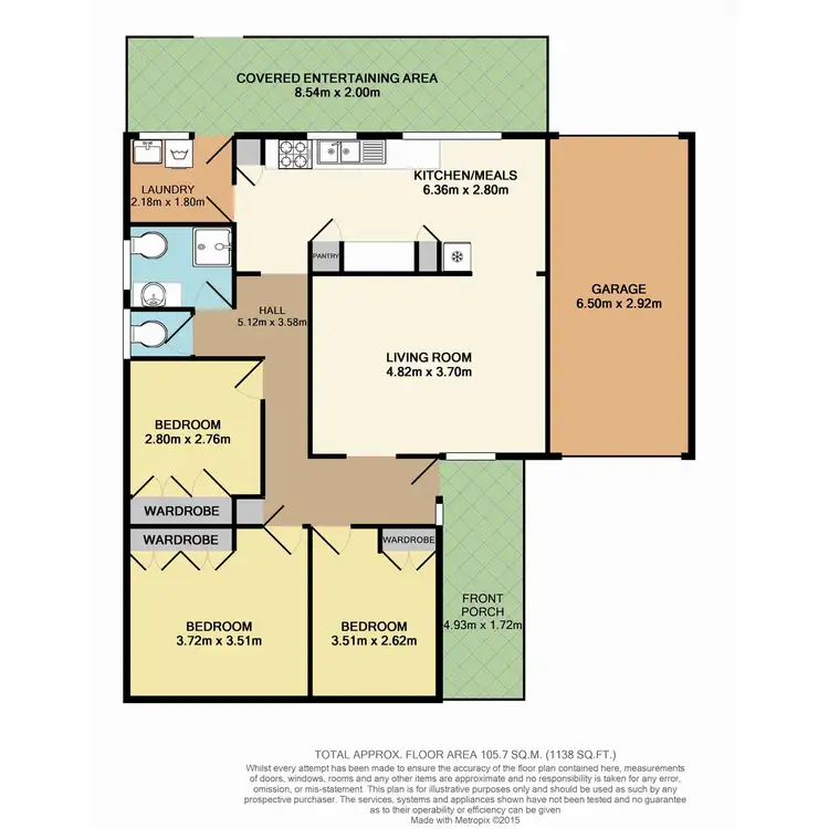 Floorplan of Homely house listing, 15 Windsor Road, Berkeley Vale NSW 2261