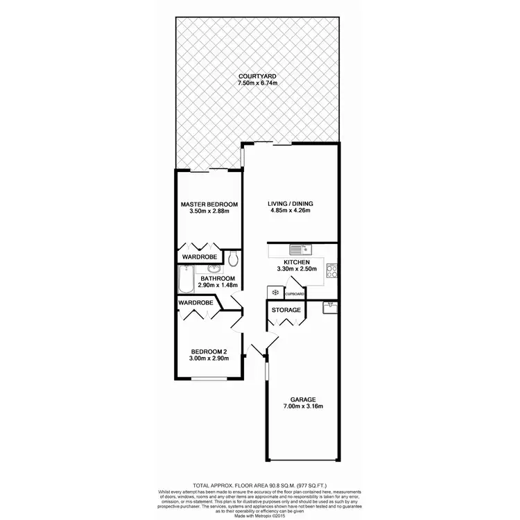 Floorplan of Homely villa listing, 6/79 Cambridge Street, Carina Heights QLD 4152