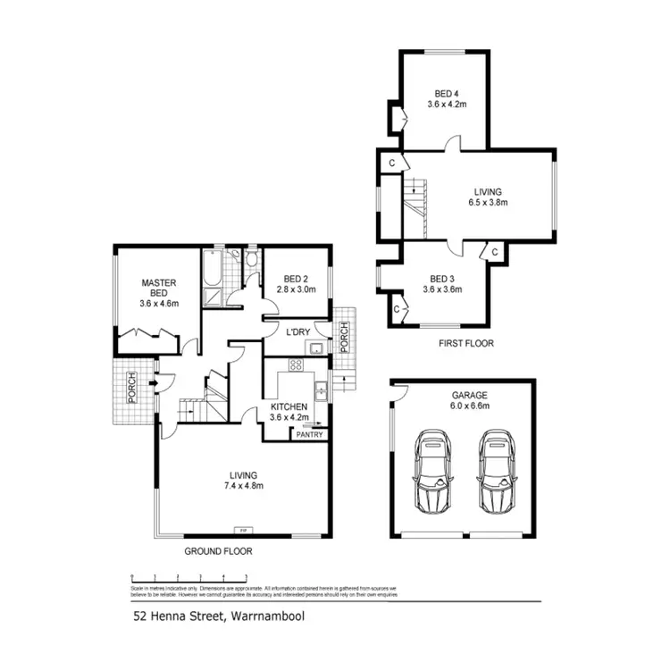 Floorplan of Homely house listing, 52 Henna Street, Warrnambool VIC 3280