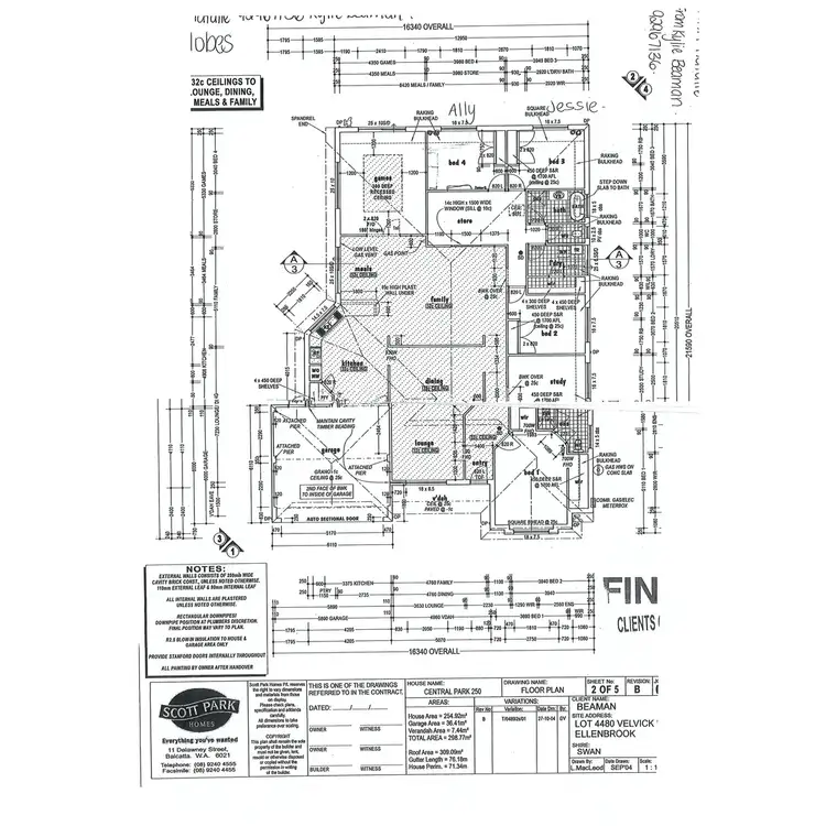 Floorplan of Homely house listing, 10 Velvick Pass, Ellenbrook WA 6069