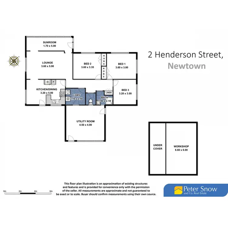 Floorplan of Homely house listing, 2 Henderson Street, Newtown QLD 4350