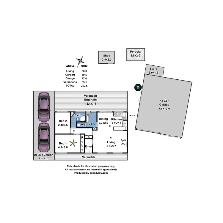 Floorplan of Homely house listing, Address available on request