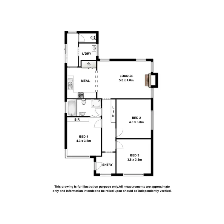 Floorplan of Homely house listing, 63 Jubilee Highway West, Mount Gambier SA 5290