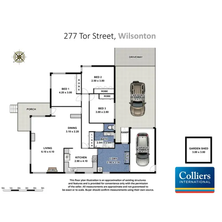 Floorplan of Homely house listing, 277 Tor Street, Wilsonton QLD 4350