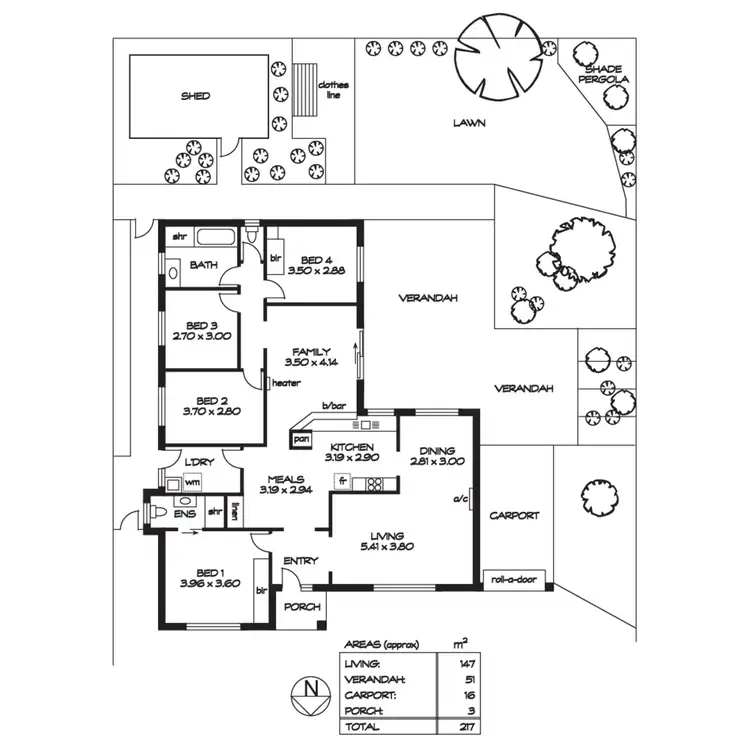 Floorplan of Homely house listing, 273 Grenfell Road, Redwood Park SA 5097
