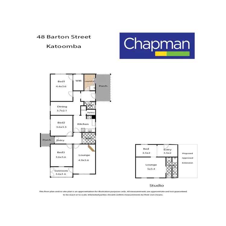 Floorplan of Homely house listing, 48 Barton Street, Katoomba NSW 2780
