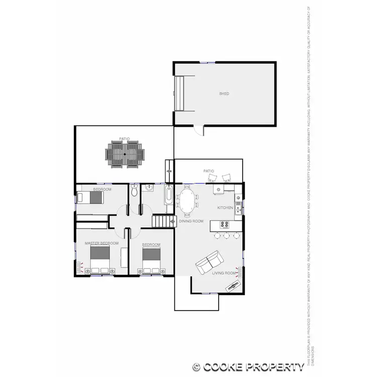 Floorplan of Homely house listing, 294 Thirkettle Avenue, Frenchville QLD 4701